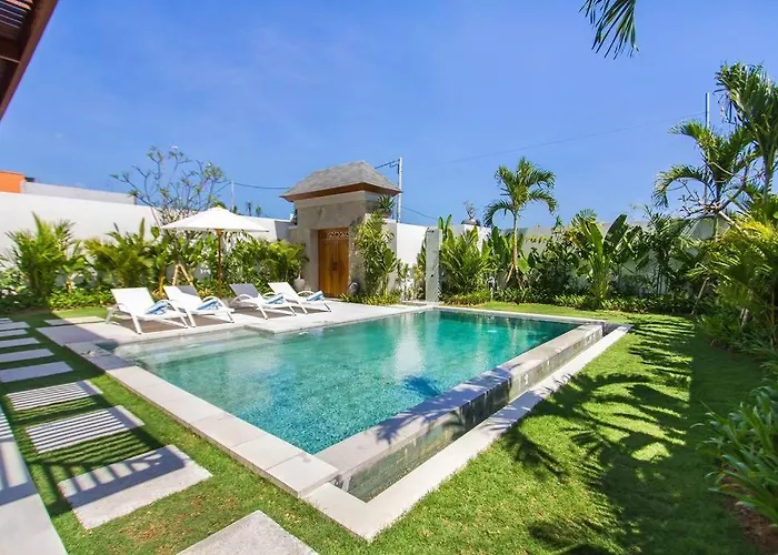 ヴィラ Stylish Luxury Ocean & Ricefield View Monthly *